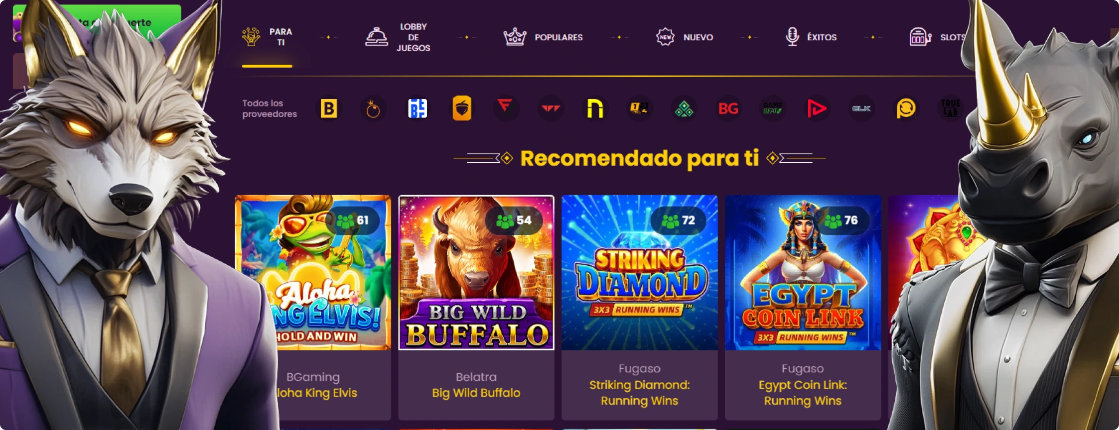 Bizzo Casino Juegos